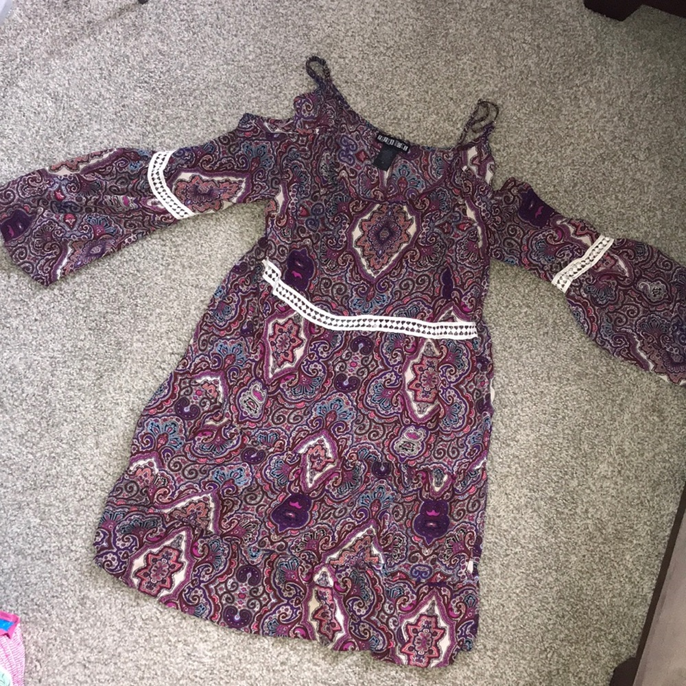 Open Shoulder Dress